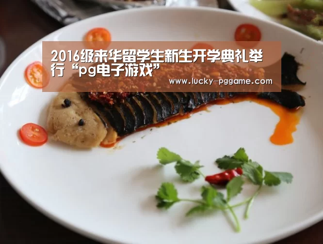 2016级来华留学生新生开学典礼举行“pg电子游戏”(图2) pg电子